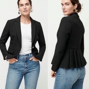 J. Crew Mayfair Blazer in Four Season Stretch, Black - Size 4